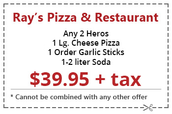 Sunday to Tuesday combo for $35.95 plus tax